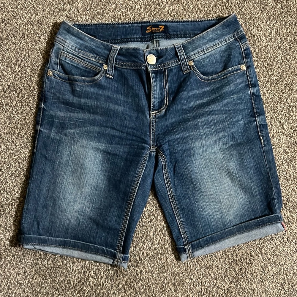 Blue Jean Shorts